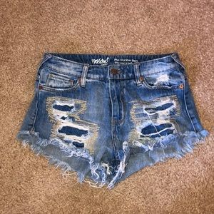Target High Rise Short Shorts